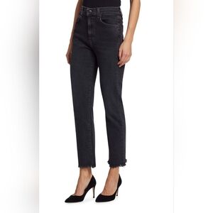 Veronica Beard Joey Straight Leg High Rise Jeans in Vanishing Point. Size 30